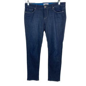 PAIGE 31 Skyline Ankle Peg Women's  Dark Blue Denim Jeans Pants